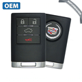 2008-2013 Cadillac CTS DTS / 4-Button Keyless Entry Remote / PN: 22889450 / OUC6000066 (OEM Refurb)
