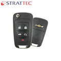 2010-2019 Chevrolet Camaro / Cruze / 5-Button Flip Key / PN: 5912545 / OHT01060512 (Strattec)
