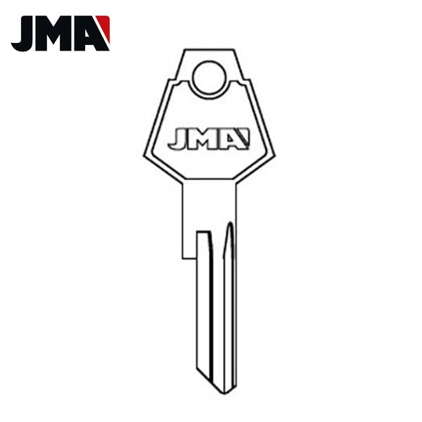 Chrysler / Dodge / Jeep Y152 Metal Key (JMA-CHR-8E)