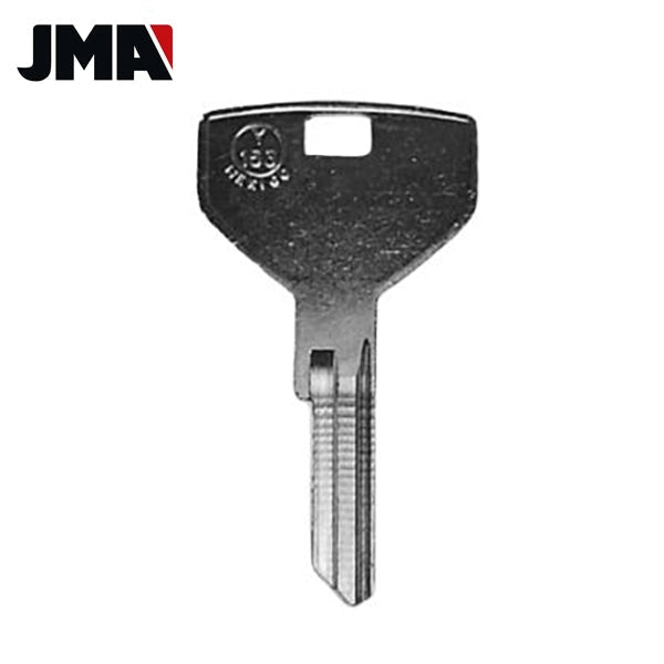 Chrysler / Dodge / Jeep Y153 Metal Key (JMA-CHR-18E)
