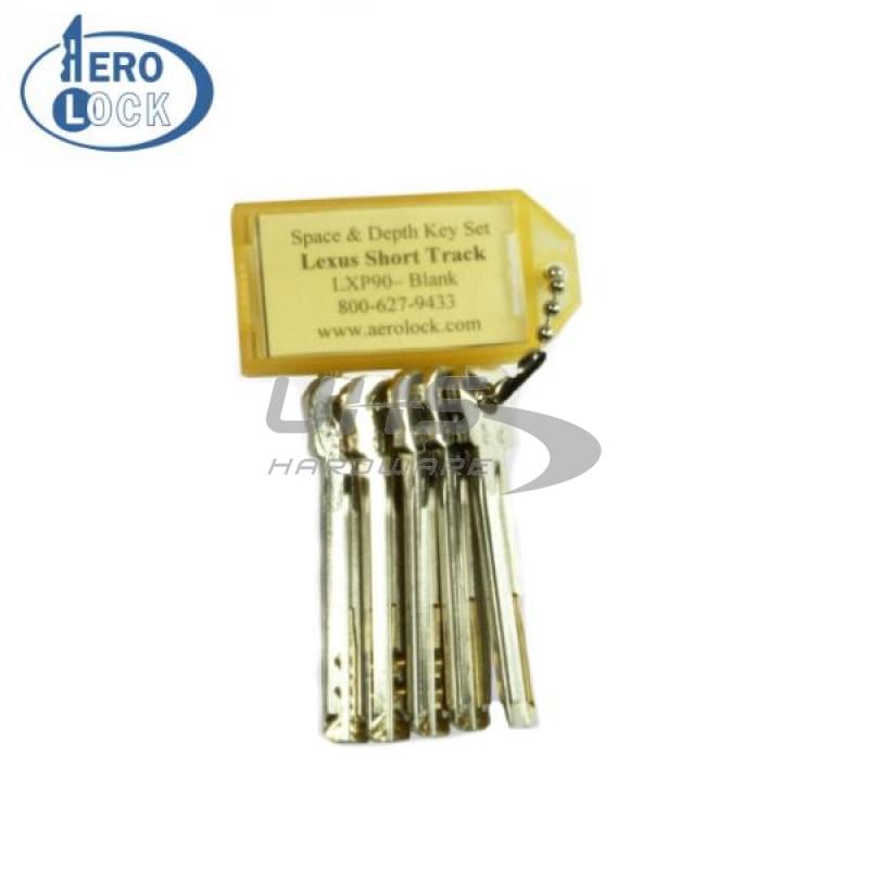 AeroLock - LEX2 - Lexus - Track High Security Space/Depth Try-Out Key Set - LXP90