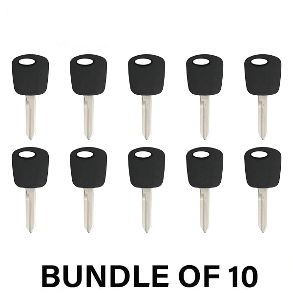 10 x Ford Lincoln Mercury Mazda H72 Transponder Key (4C) (AFTERMARKET) (BUNDLE OF 10)