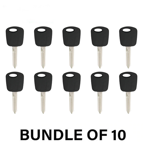 10 x Ford Lincoln Mercury Mazda H72 Transponder Key (4C) (AFTERMARKET) (BUNDLE OF 10)