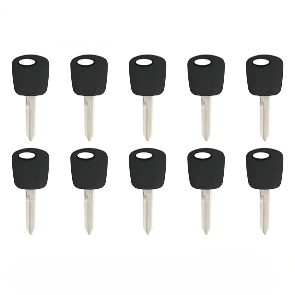 10 x Ford Lincoln Mercury Mazda H72 Transponder Key (4C) (AFTERMARKET) (BUNDLE OF 10)