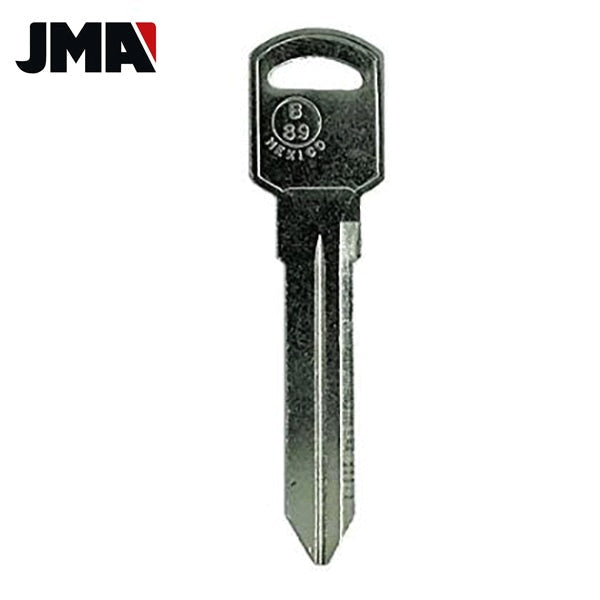 JMA - GM-25 - B89 - P1107 - GM - Metal Key Blank