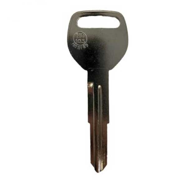 JMA - HD103 - X214 - Honda - Acura - Metal Key Blank