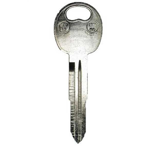 Hyundai / Kia HY12 / X232 Metal Key (JMA-HY-6D)
