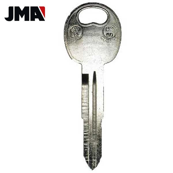 Hyundai / Kia HY12 / X232 Metal Key (JMA-HY-6D)
