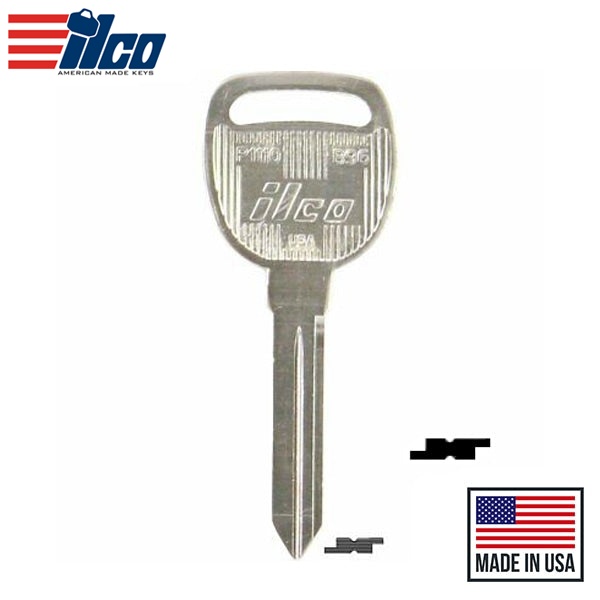 Ilco - B96 - P1110 - Saturn - Metal Key Blank