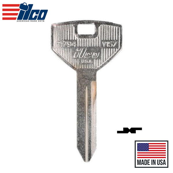 ILCO - Y157 - P1794 - Chrysler - Dodge - Jeep - Metal Key Blank