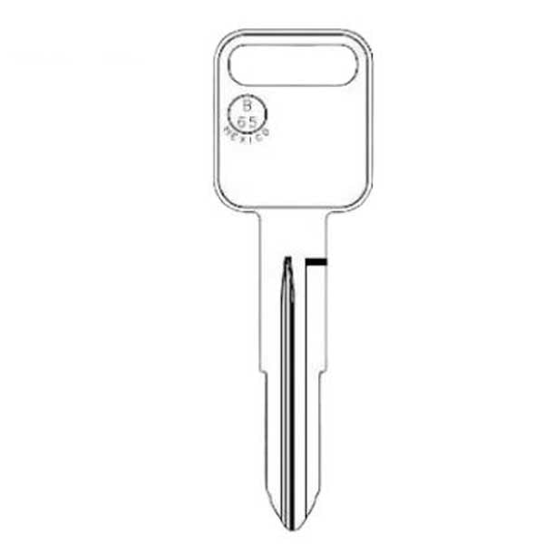 Isuzu / Honda B65 / X184 Metal Key (JMA-GM-4E)