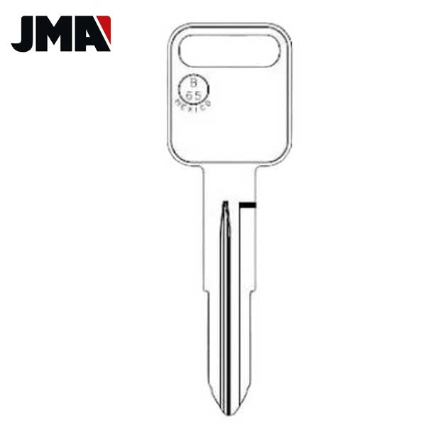 Isuzu / Honda B65 / X184 Metal Key (JMA-GM-4E)