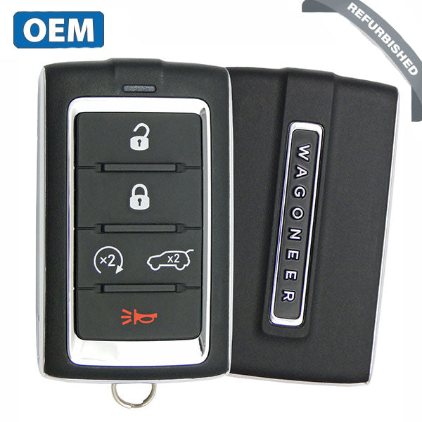 2021-2022 Jeep Grand Wagoneer / 5-Button Smart Key / PN: 68469565AA / M3NWXF0B1 (OEM Refurb)