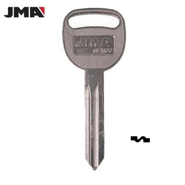 JMA - B106 - P1115 - GM - Metal Key Blank