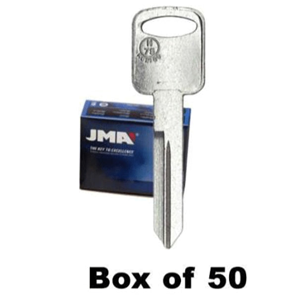 JMA - FO-15D - H75 - 1196FD - Ford - Metal Key Blank - Pack Of 50