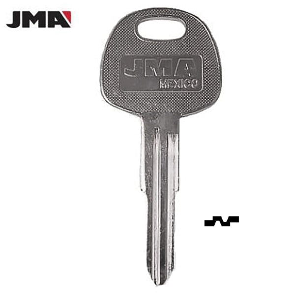 JMA - HY16 - X281 - 10 Cut - Hyundai - KIA - Metal Key Blank