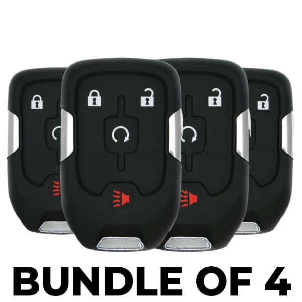 4 x 2015-2022 GMC / 4-Button Smart Key / HYQ1AA (BUNDLE OF 4)