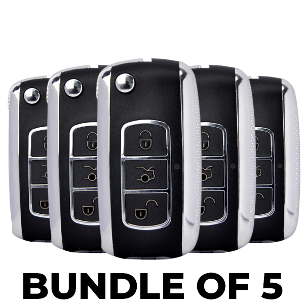 5 x KEYDIY Remote Flip Key Blank for CHRYSLER—Bentley Style (KD-NB07) (BUNDLE OF 5)