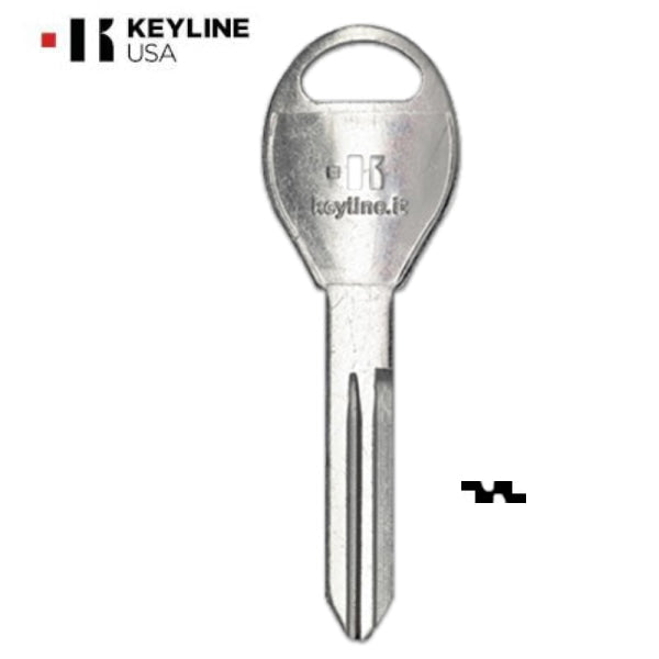 Keyline - DA34 - X237 - Nissan - Infiniti - Metal Key Blank