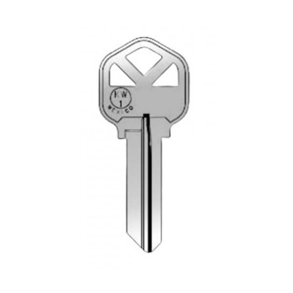 KW1 Keys - Nickel Finish Kwikset Key Blanks (JMA)