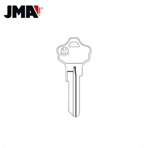 KW10 NP Key Blank - Nickel Plated (JMA-KWI-2DE-NP)