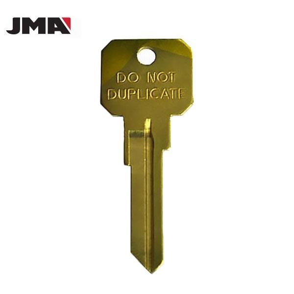 Kwikset Key KW1 (Do Not Duplicate) Blanks - Brass (JMA)
