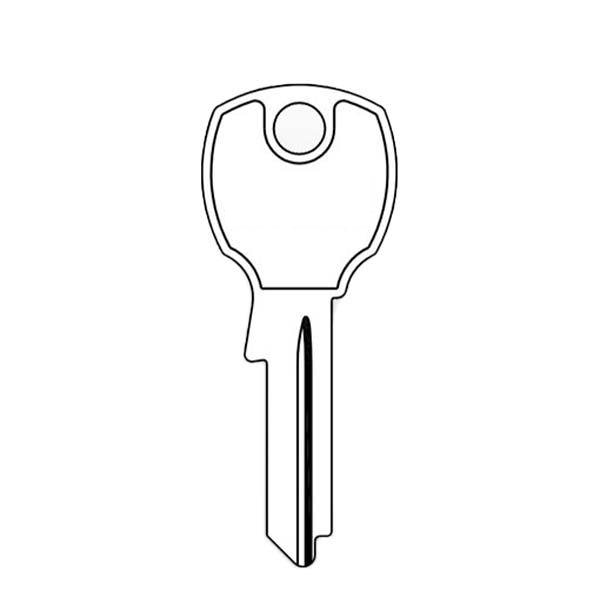NA24 / 1069LC National Cabinet Key - Brass (JMA-NTR-1D)