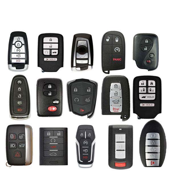 Basic Starter Pack - Automotive Smart Keys (42 Pieces) (AFTERMARKET)