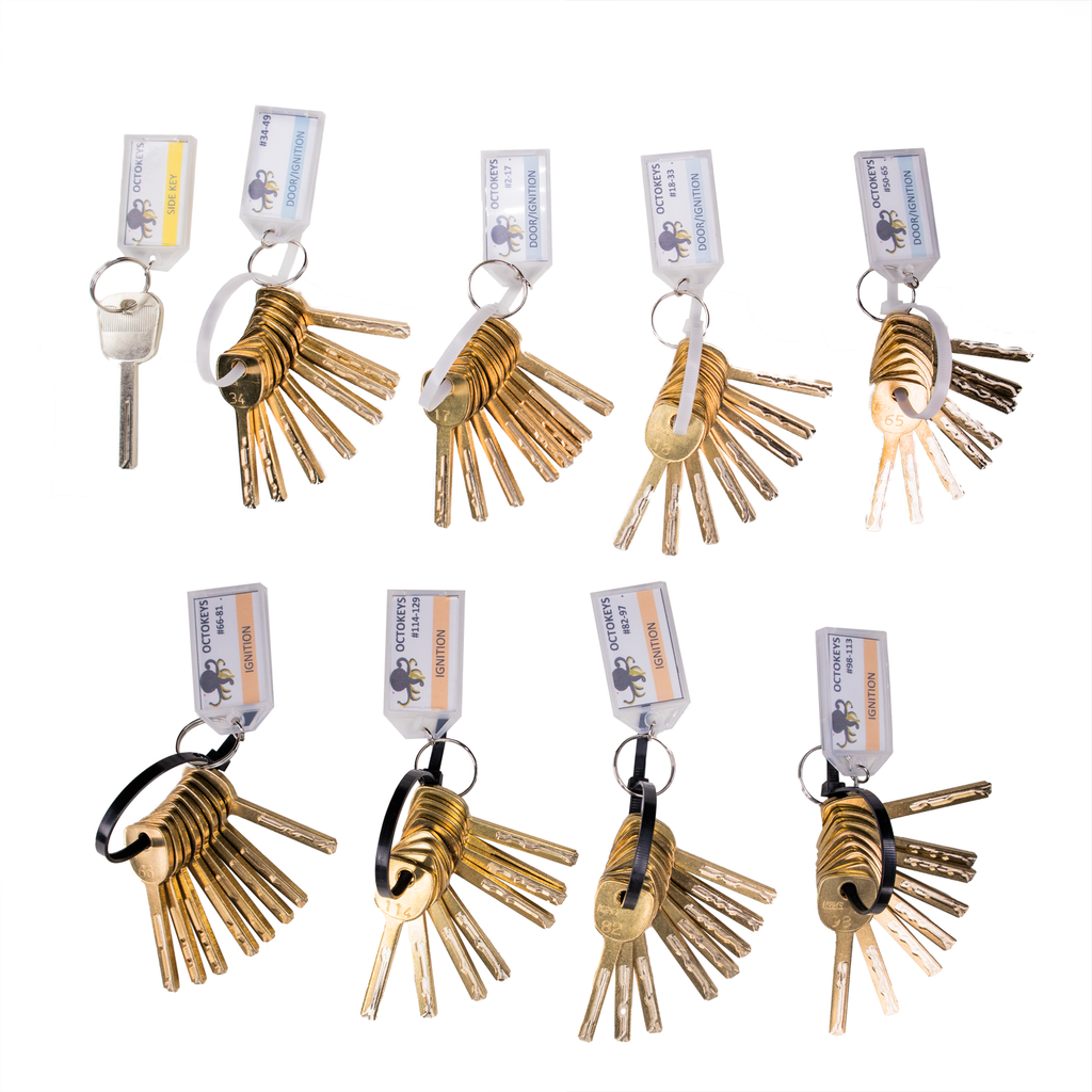 OCTOKEYS - GM 10 Cut Laser Key Try Out Key System