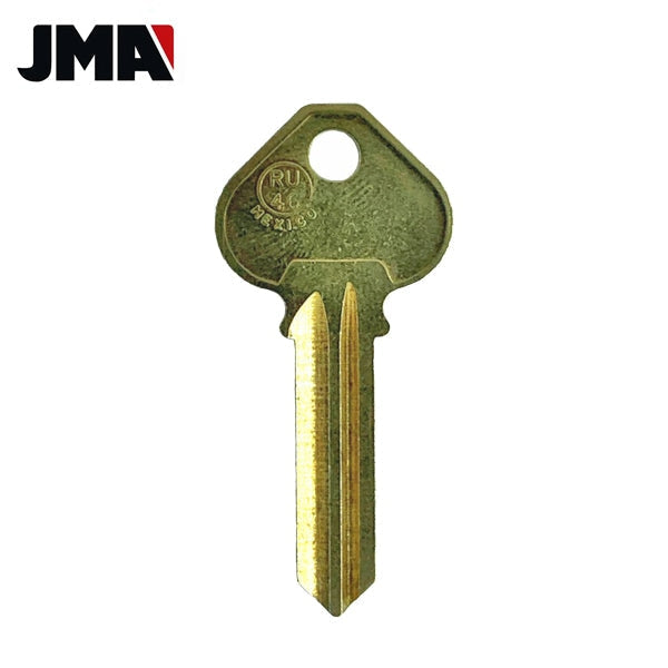 RU46 / A1011D1 6-Pin Corbin Russwin Key - Brass (JMA-RUS-5E)