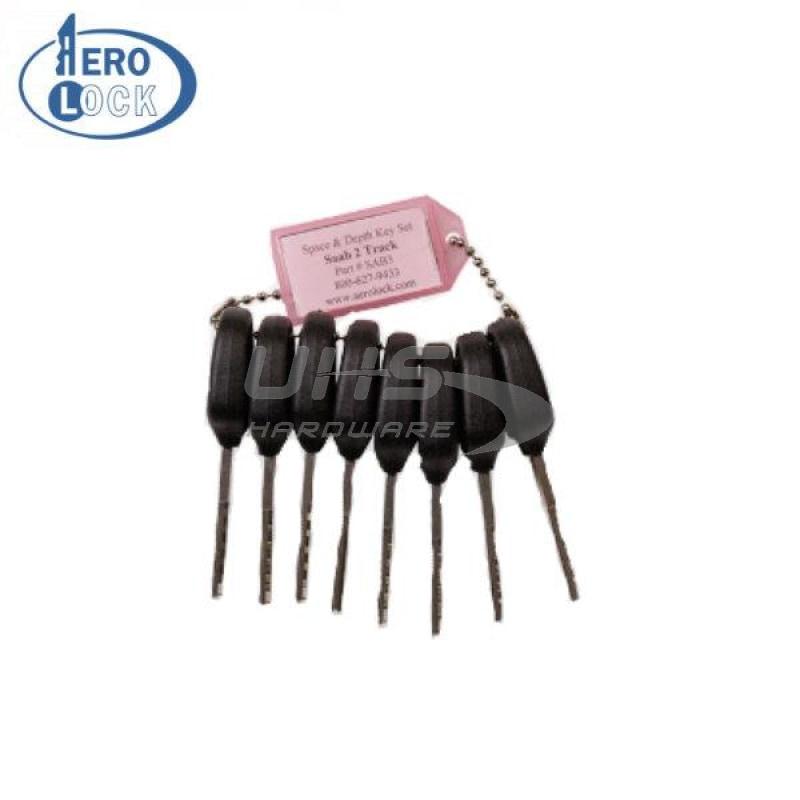 AeroLock - SAB3 - Saab - Track Space/Depth Try-Out Key Set - S32YSP