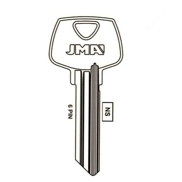 SAR-7S - Sargent 6 Pin Key Blank