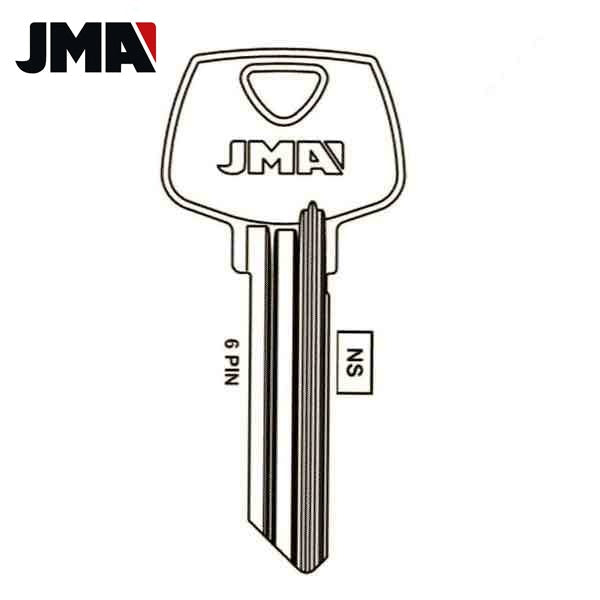 SAR-7S - Sargent 6 Pin Key Blank