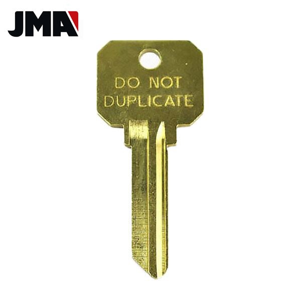 Schlage Key SC4 (Do Not Duplicate) Blanks - Brass (JMA)