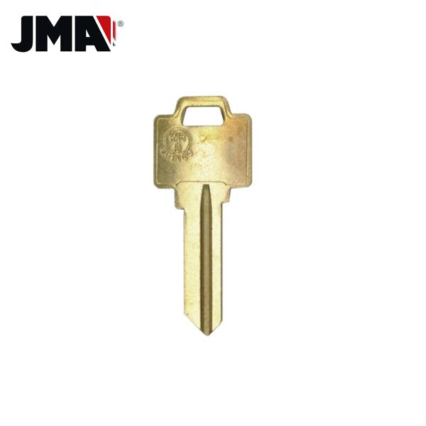 WR5 / N1054WB 5-Pin Weiser Key - Brass Finish (JMA-WEI-3E-BR)