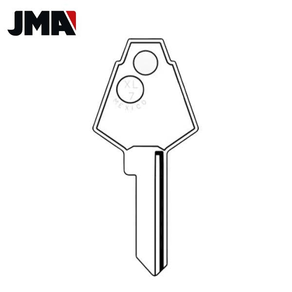 XL7 / 1180 Ilco Mailbox Key - Brass (JMA-XL-1E)