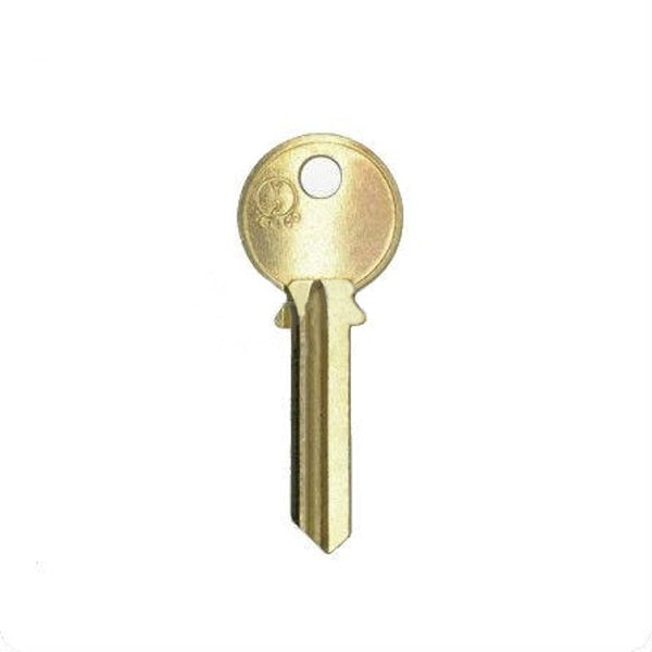 Y2 / 999A 6-Pin Yale Key Blank - Brass Finish (JMA-YA-17DE)